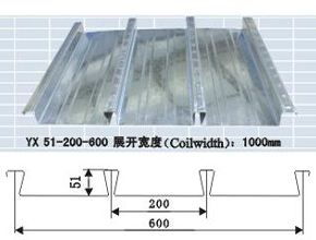 600型缩口楼承板