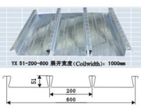 600型缩口楼承板