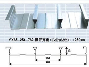 闭口楼承板762型